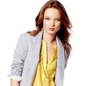 NWOT Banana Republic Seersucker Blazer